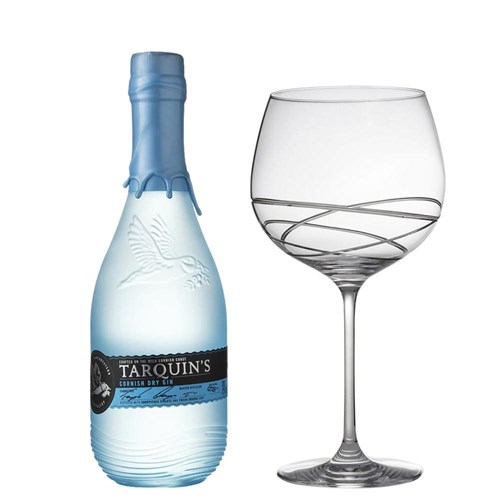 Tarquins Gin 70cl And Single Gin and Tonic Skye Copa Glass